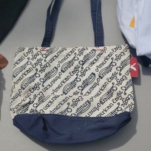 American Eagle canvas bag